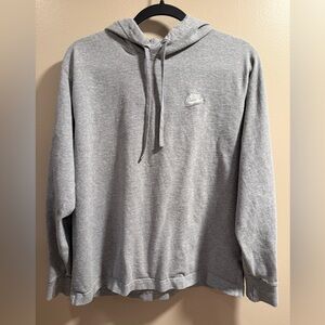 Nike Light Gray Hoodie Men's size medium